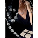 Set x 3 ROSE - Cadena + Aretes + Pulsera