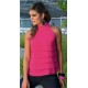 Camisa de mujer sin mangas con boleros - color Fucsia - JSN - 390070