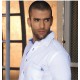 Camisa de hombre manga larga con bolsillos delanteros - color Blanco - JSN